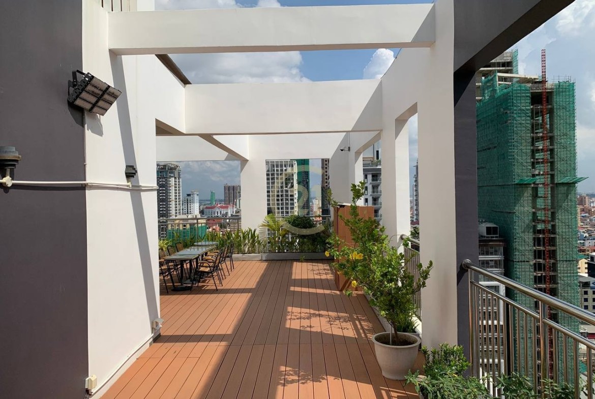 Modern One Bedroom Apartment for rent in BKK1