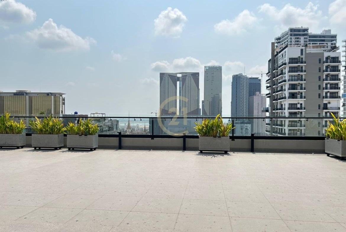 Brand New 2 Bedroom Apartment For Rent At Tonle Basac