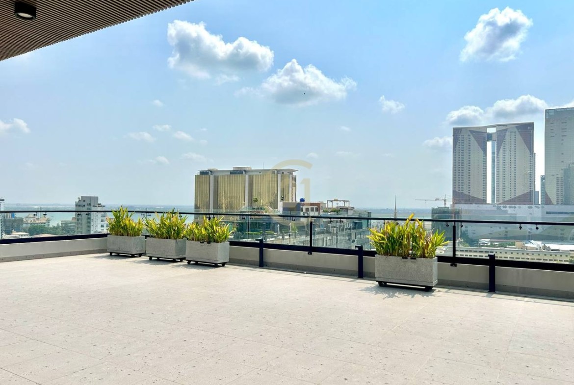 Brand New 2 Bedroom Apartment For Rent At Tonle Basac