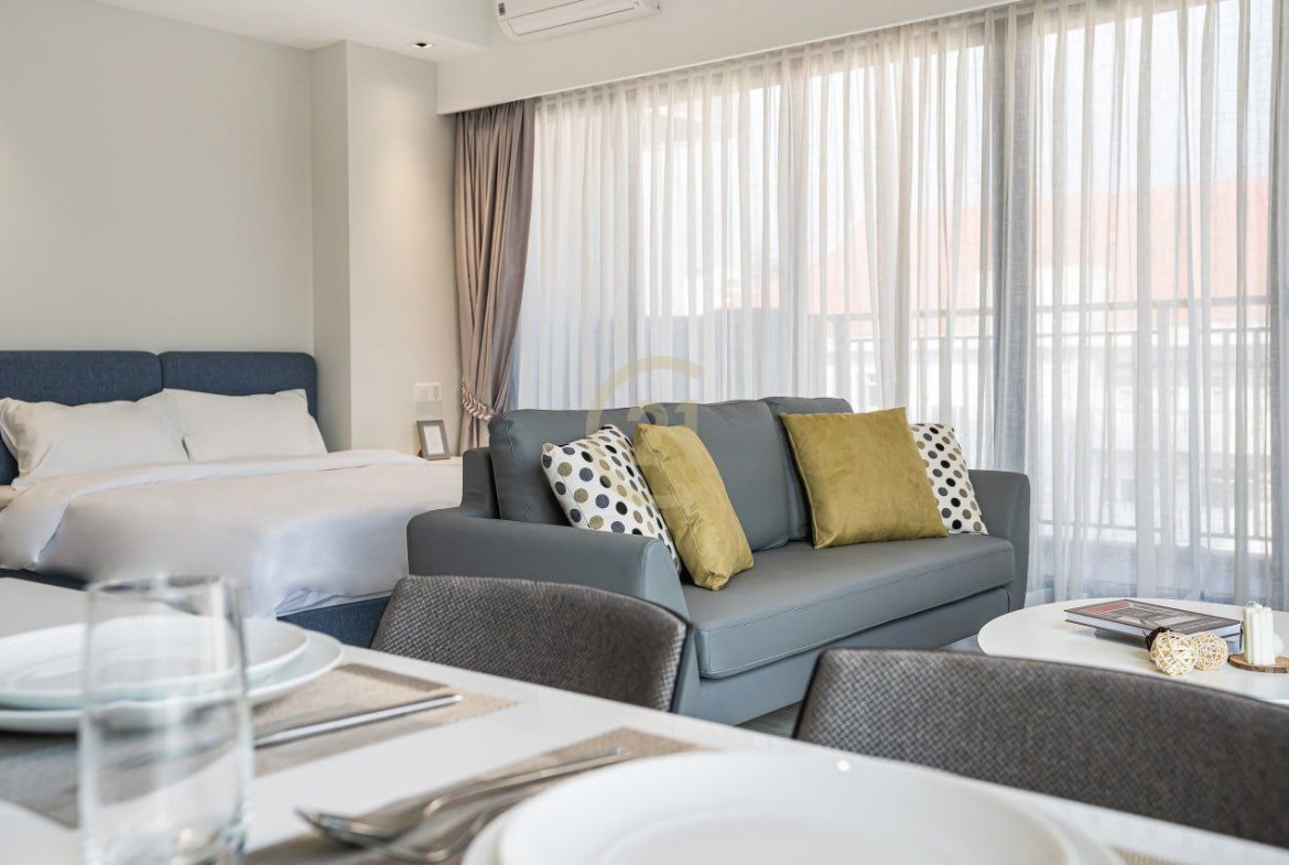 Studio Apartment for rent At Boeng Trobaek