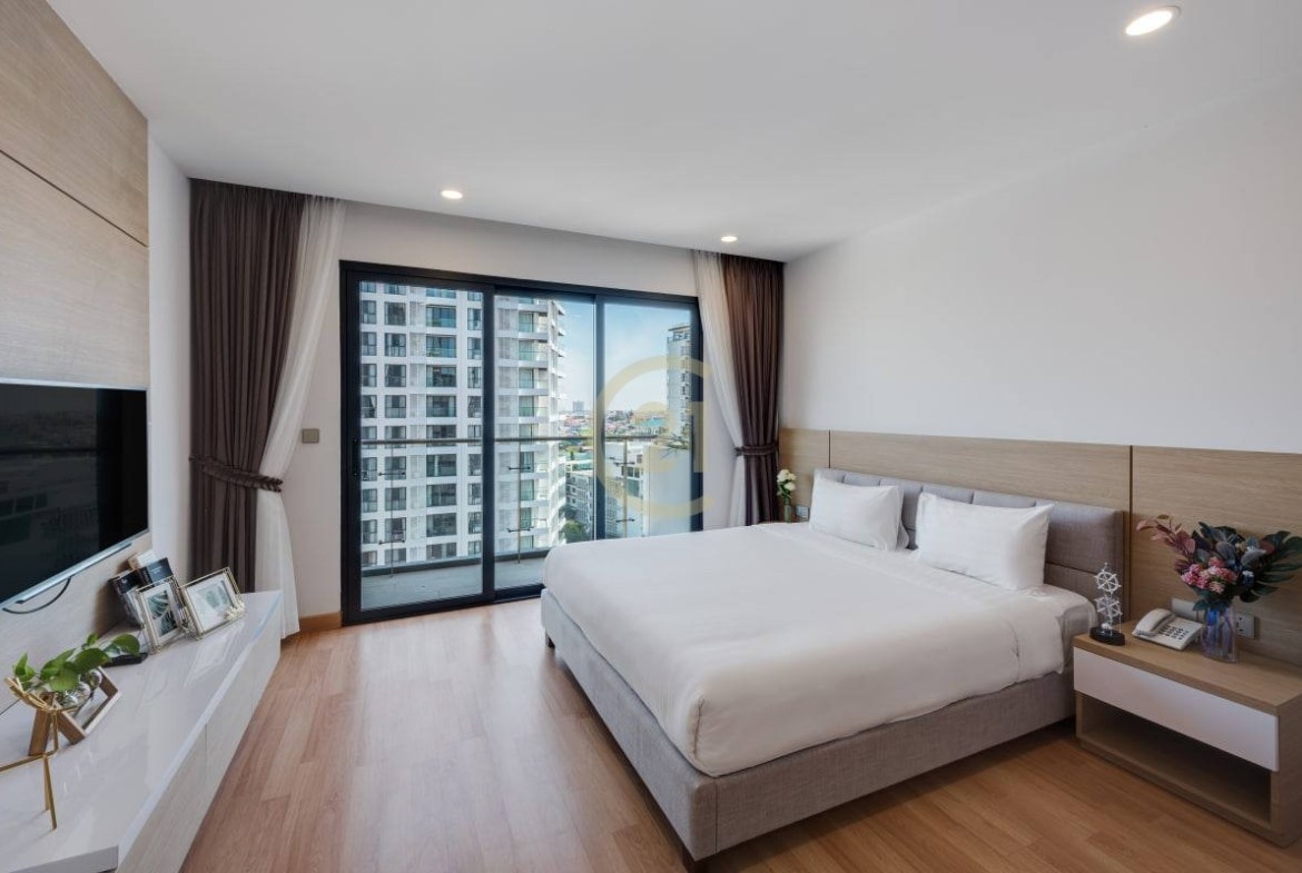 Modern Studio Apartment for Rent At Bassac Land