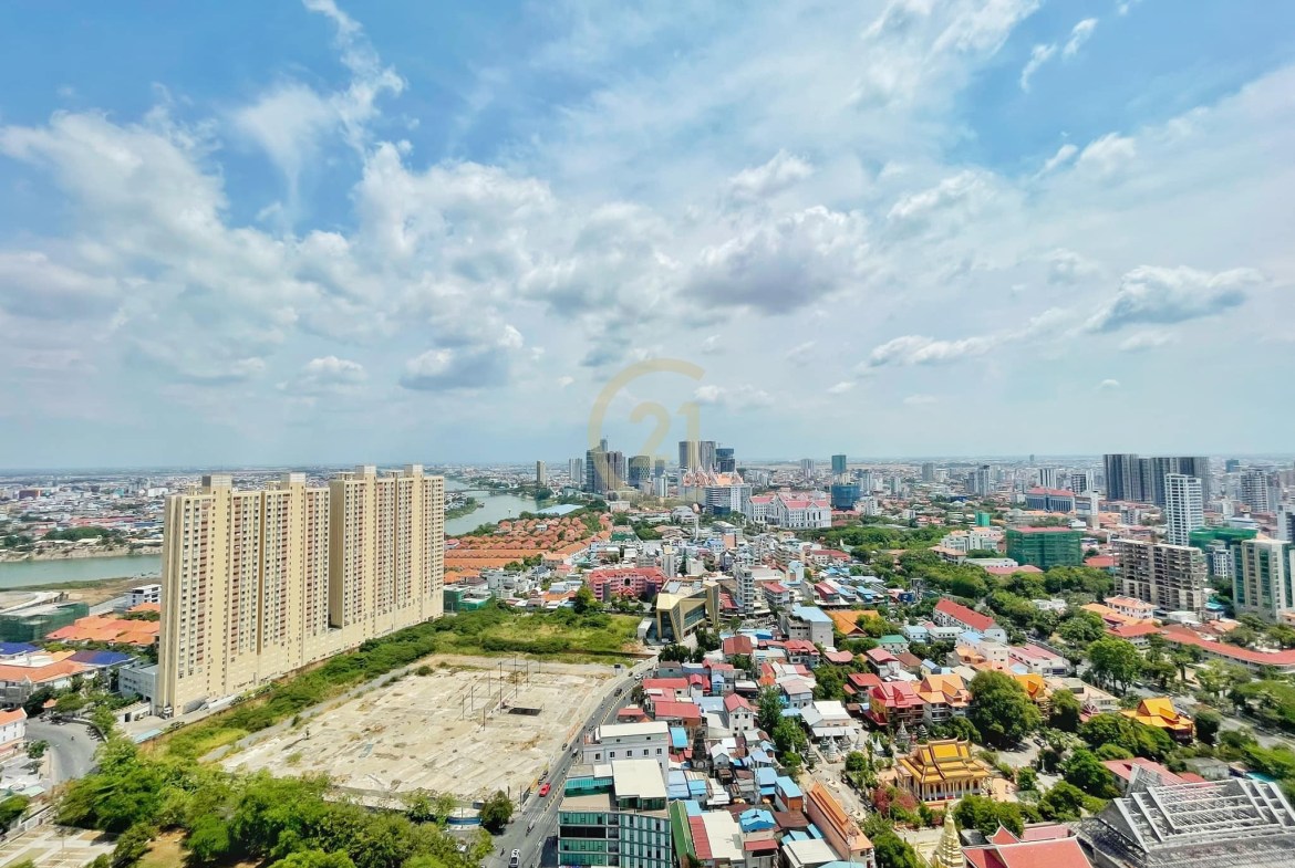 Brand New Studio room For rent At Tonle Bassac