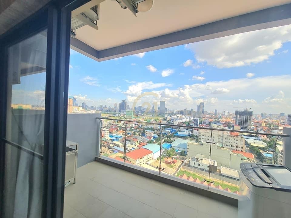 Biggest one bedroom for rent at Toul Kork