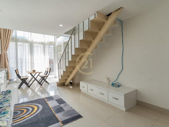 Duplex One bedroom for rent at Doun Penh