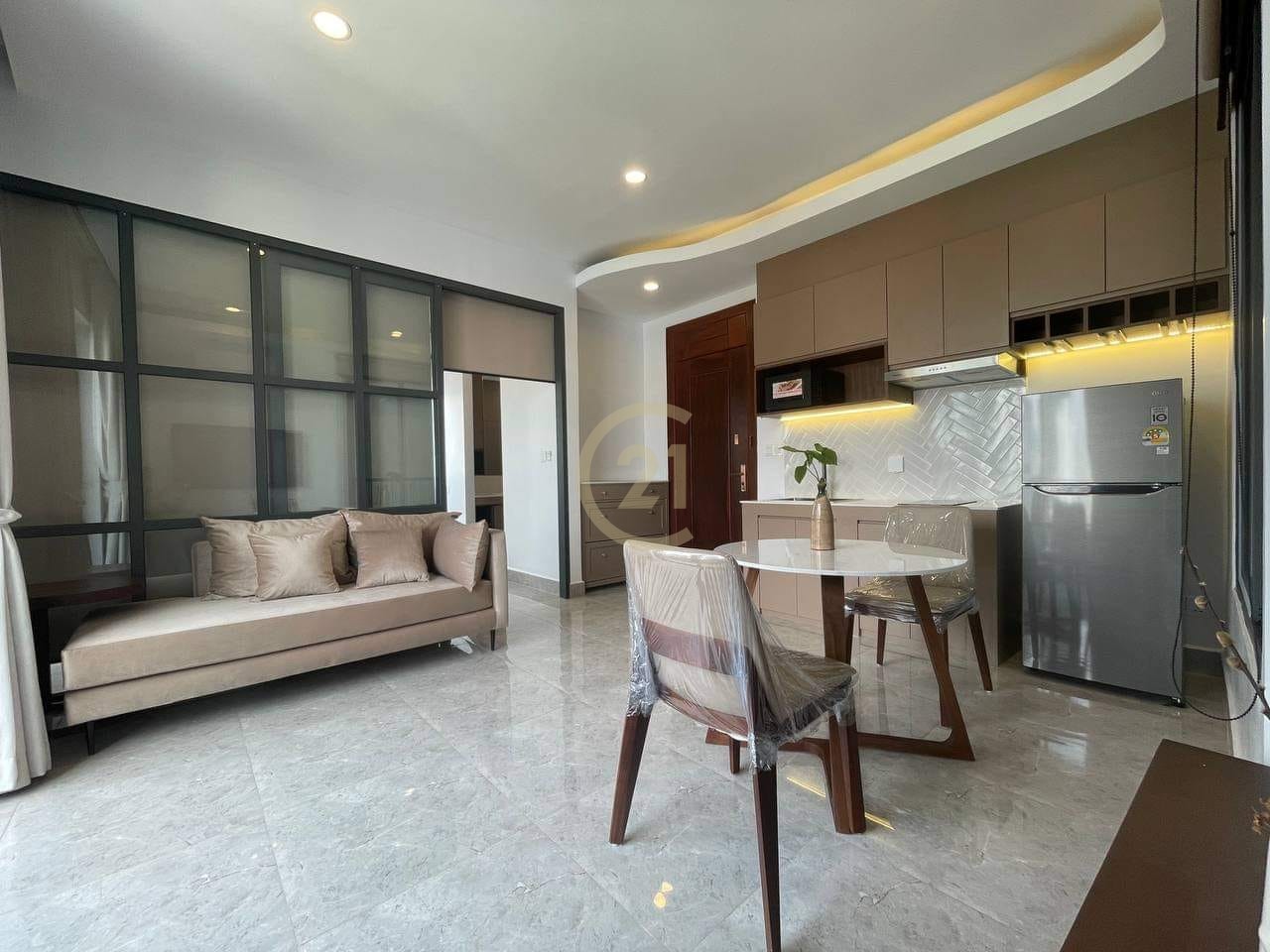 Brand New One Bedroom Apt for rent at Tonle Bassac