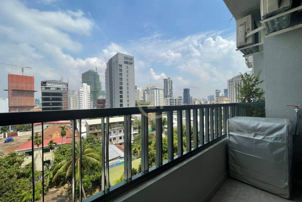 Brand New One Bedroom Apt for rent at Tonle Bassac