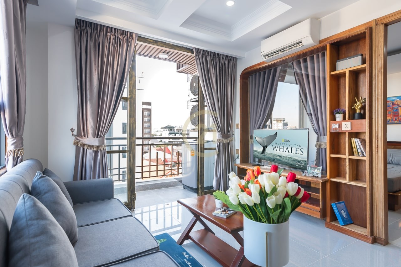 Brand new 01BR for rent at Dunh Penh