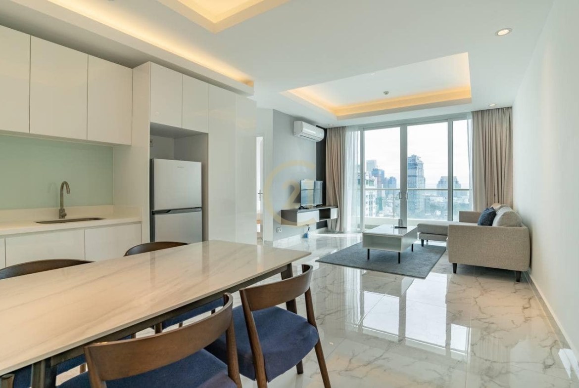 Luxury 2 Bedroom Condo For Rent At BKK1