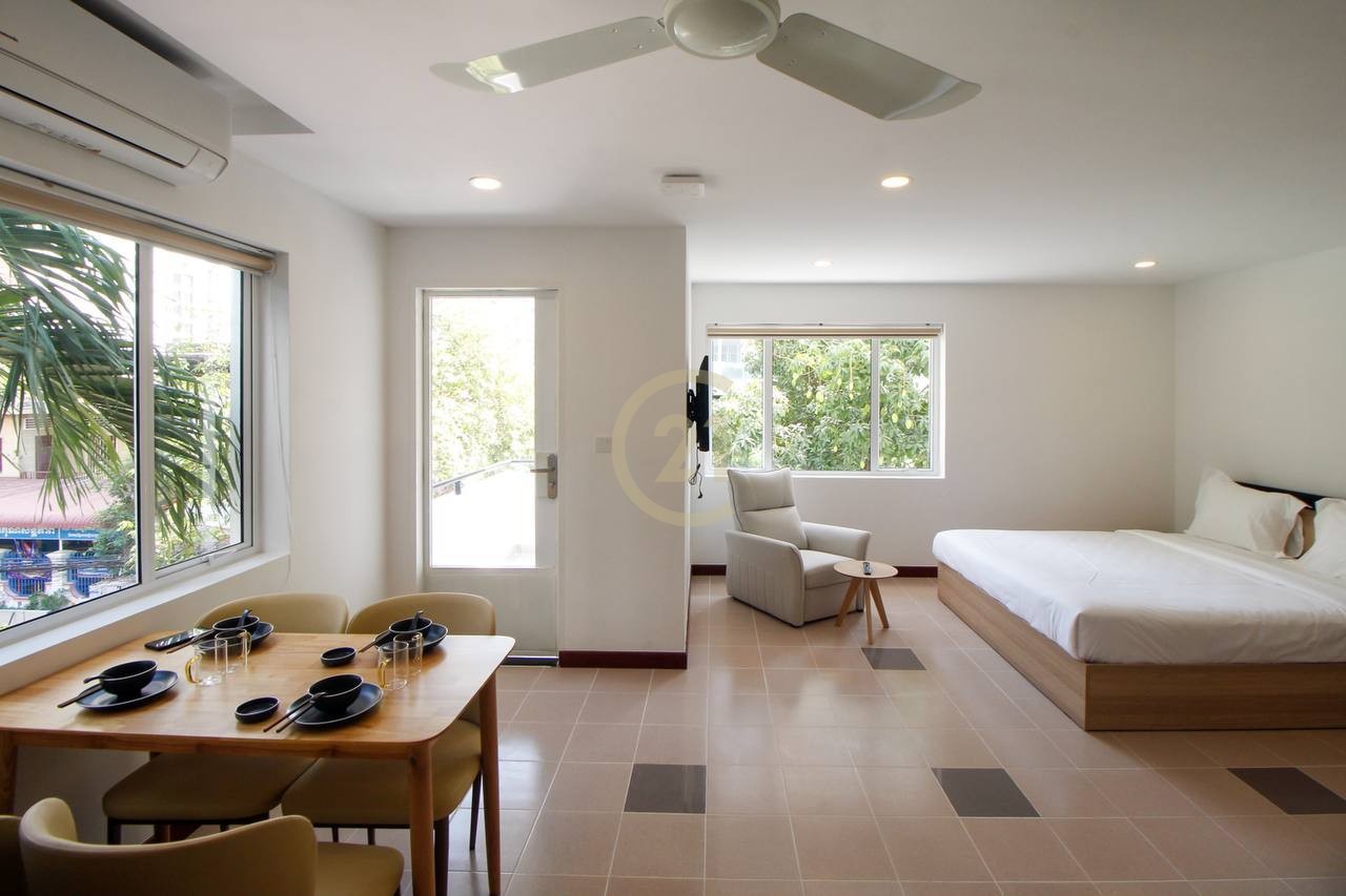 Modern Studio room for rent at BKK1