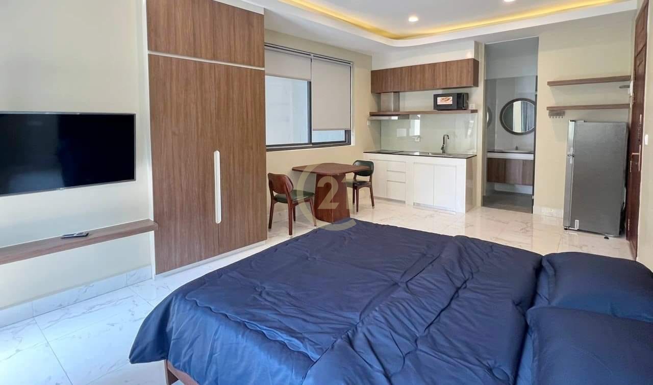 Studio Apartment for rent at Tonle Bassac