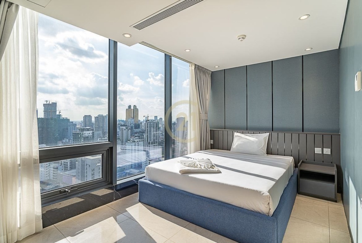 3 Bedroom For Rent At Tonle Bassac