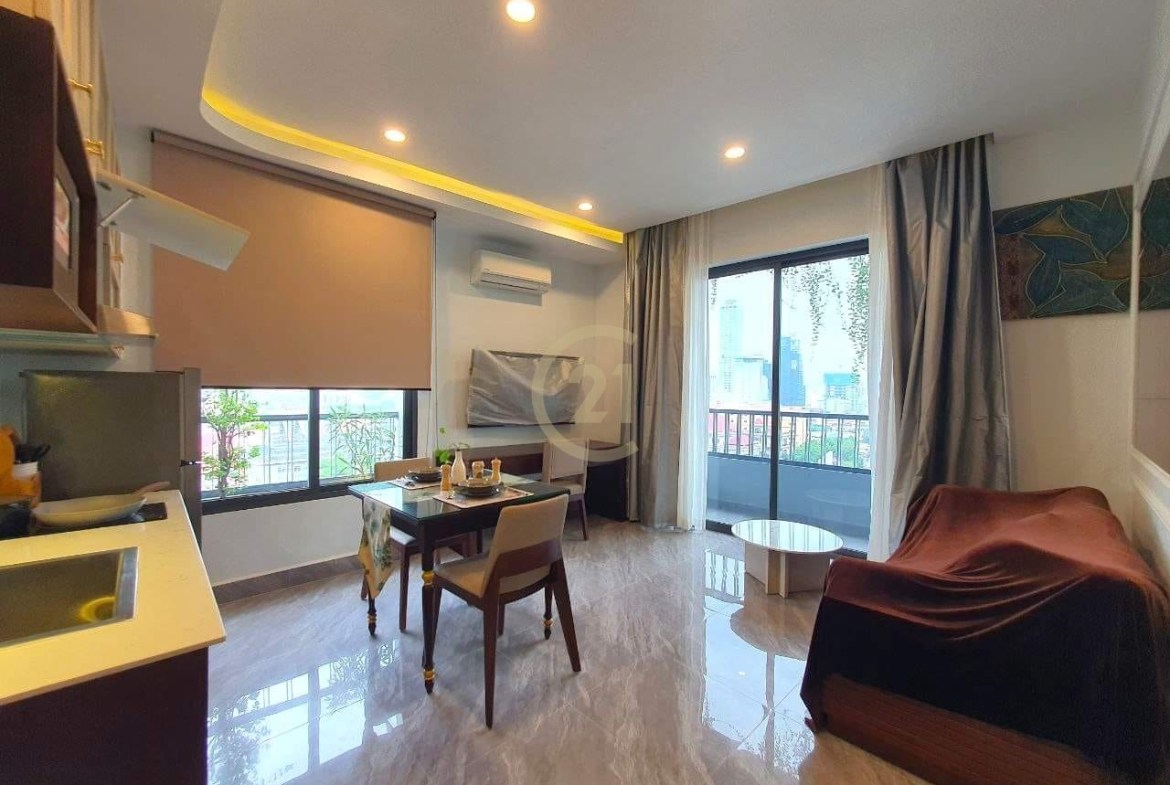 Brand New 1Bedroom for Rent at Tonle Bassac