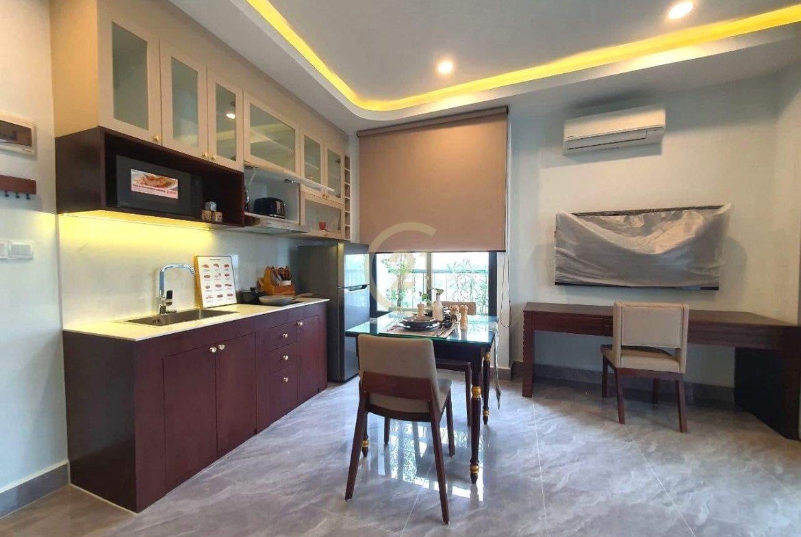 Brand New 1Bedroom for Rent at Tonle Bassac
