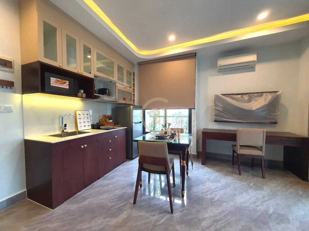 Brand New 1Bedroom for Rent at Tonle Bassac