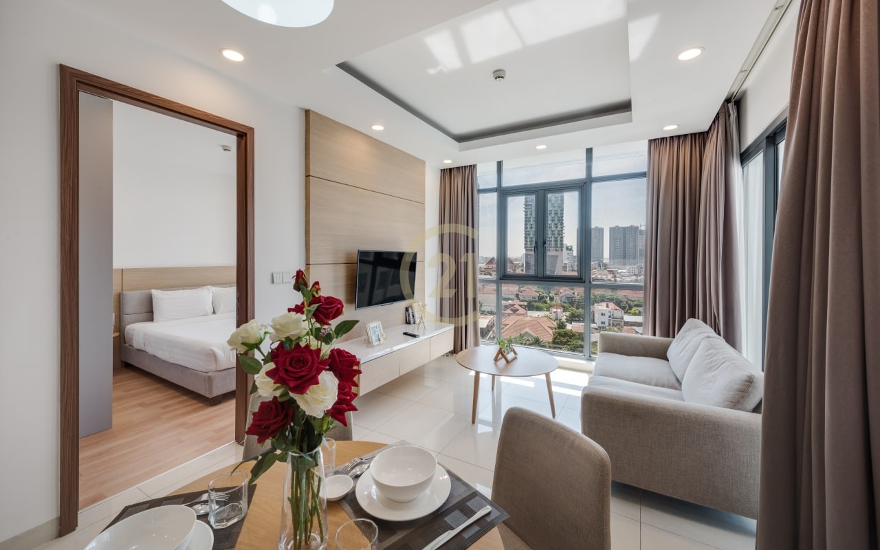 One bedroom for rent at Tonlebassac