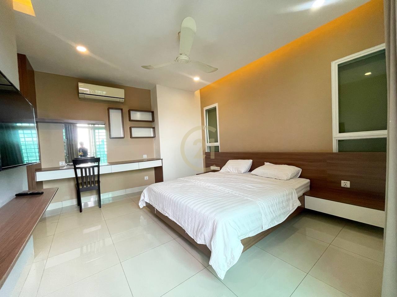 Three bedroom for rent at Chamkamon