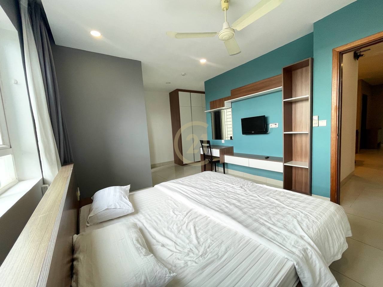 Three bedroom for rent at Chamkamon