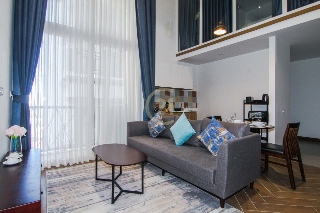 Duplex 1 Bedroom for rent at Russian market