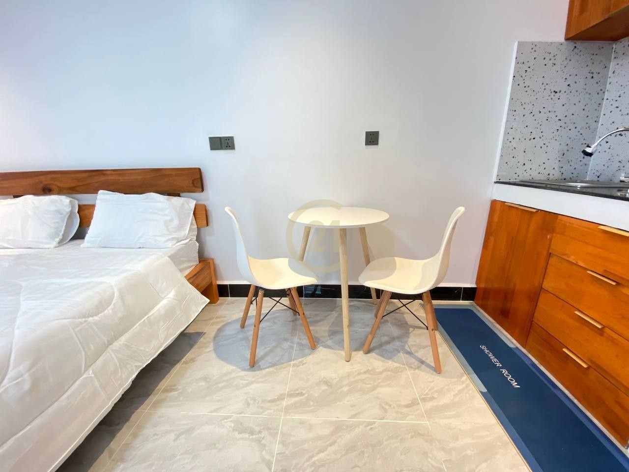 Brand new studio room for rent at Tonle Bassac