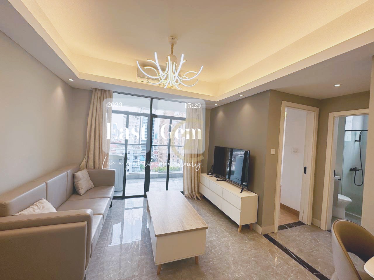 2 Bedroom Serviced Apartment for rent in BKK1
