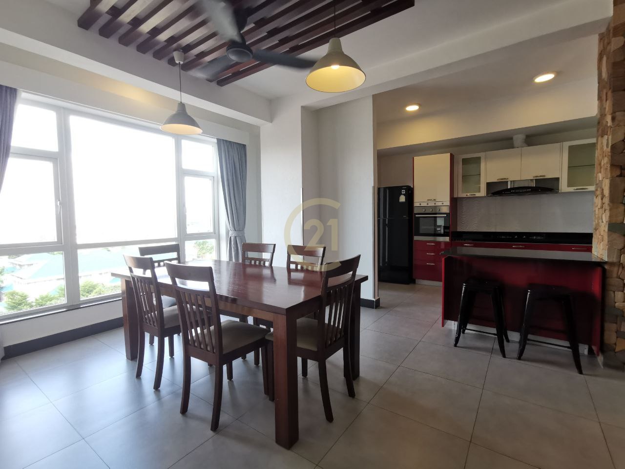 Specious 3 Bedroom For Rent at Chamkar Mon