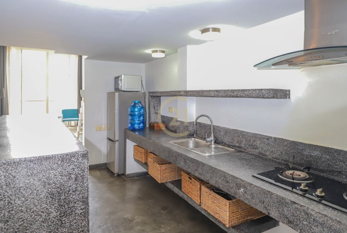 Duplex One Bedroom for rent at Doun Penh
