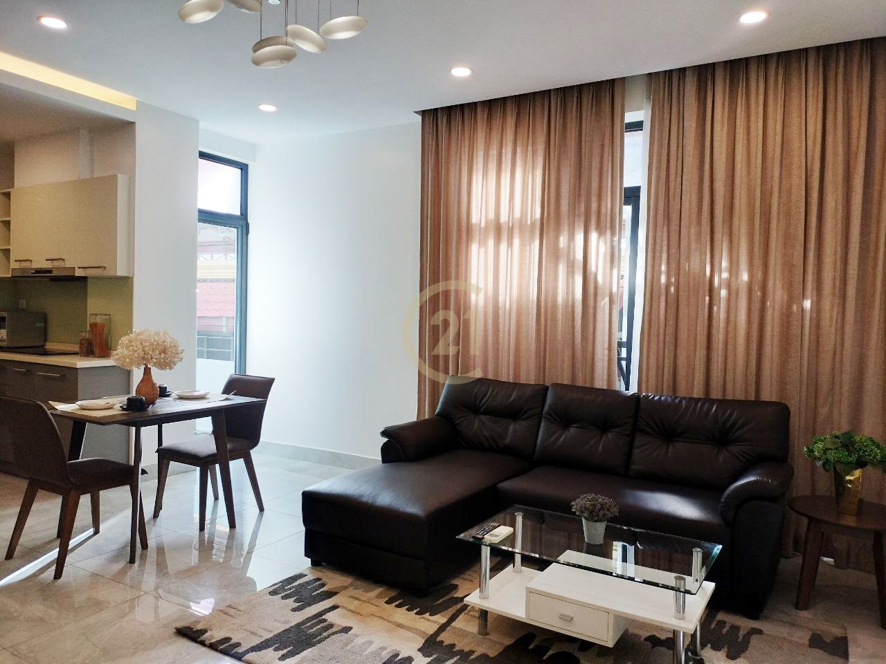 1 Bedroom Apartment For Rent at Wat Phnom