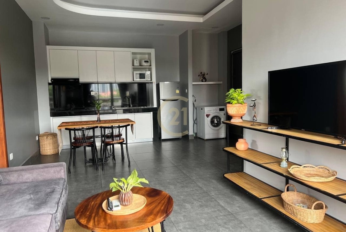 Brand New 1 Bedroom For Rent at Tonle Bassac