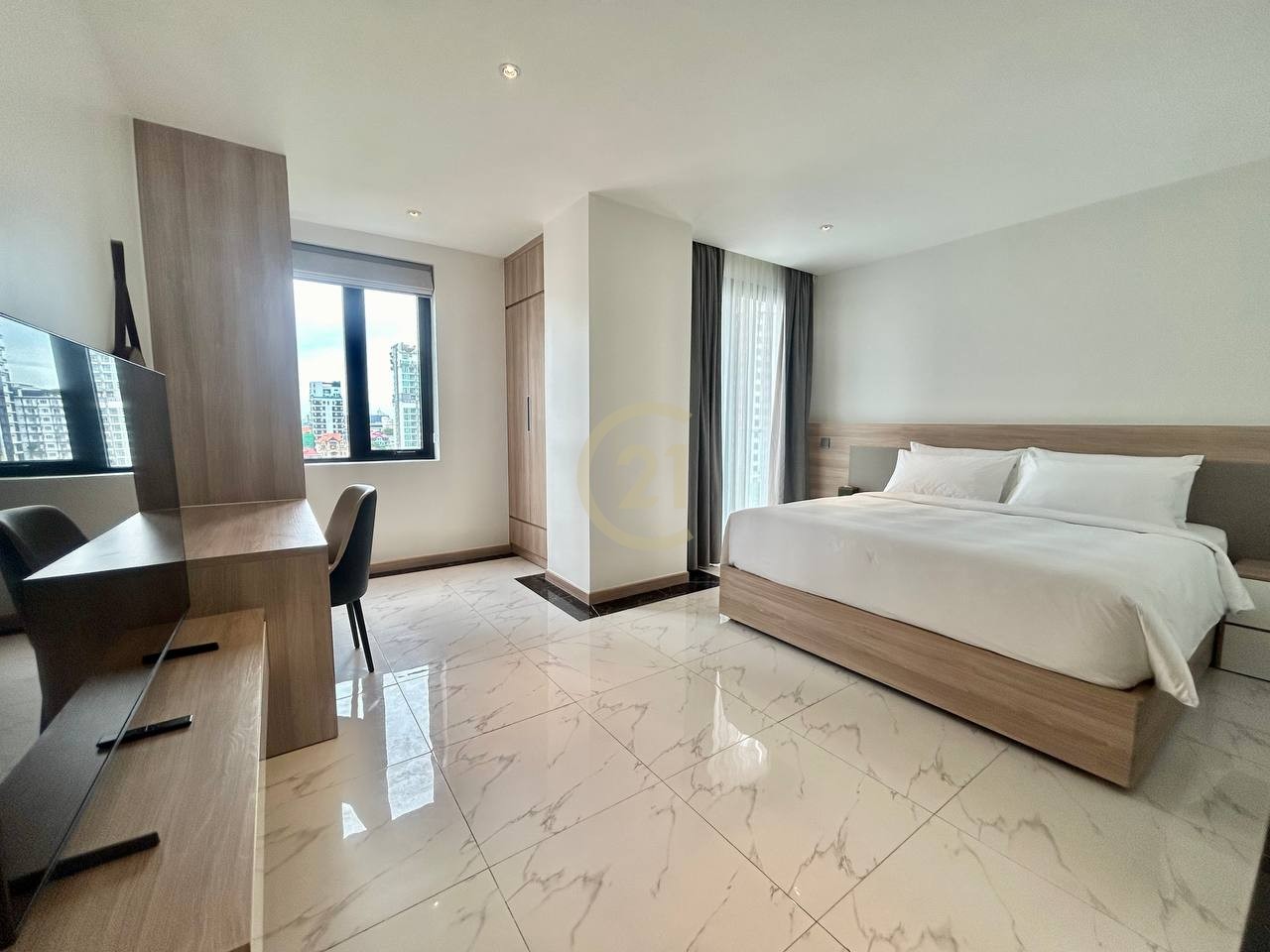 Nice 2 Bedroom Brand New For Rent At BKK1