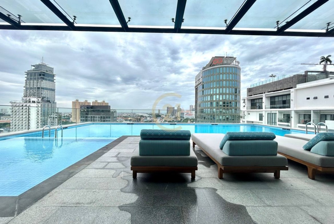 Nice 2 Bedroom Brand New For Rent At BKK1