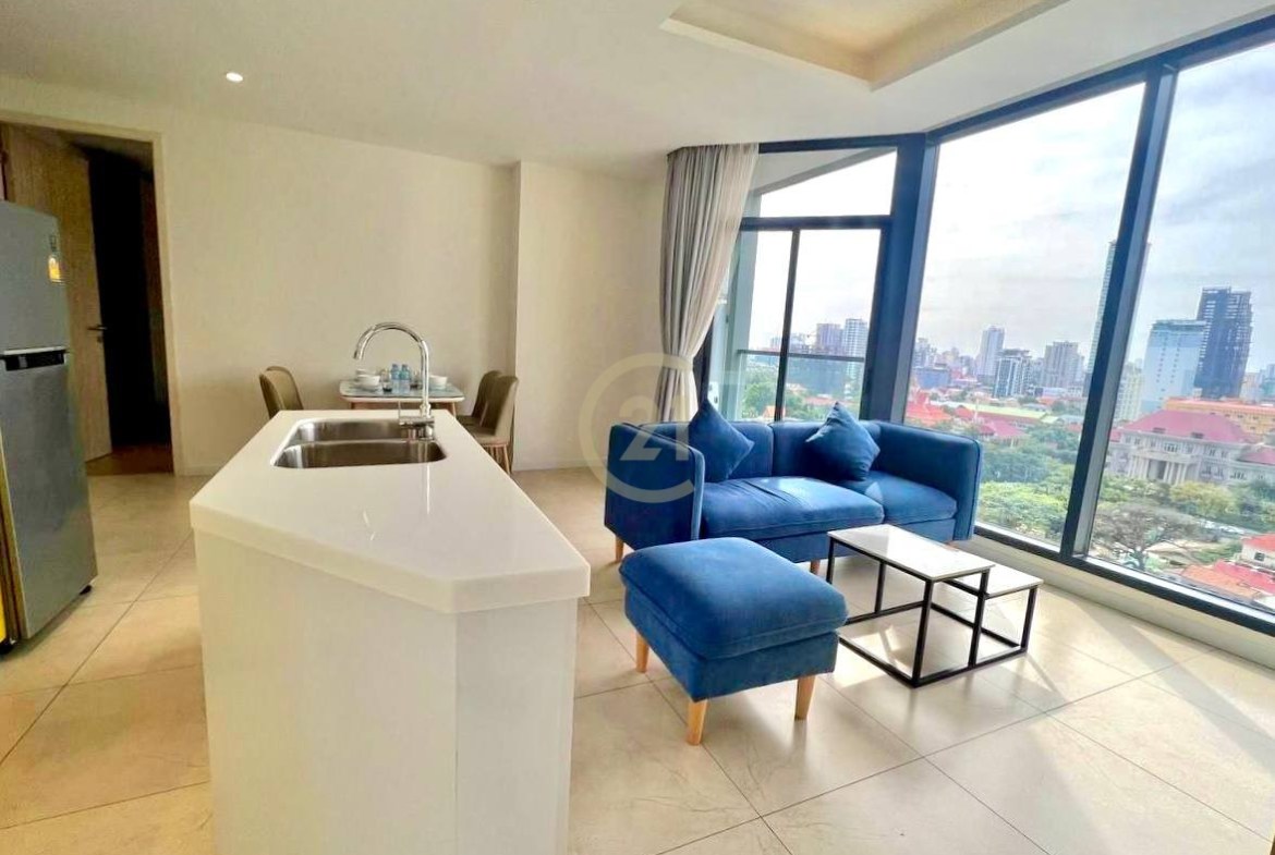 Nice Three Bedroom & Two Bathroom For Rent At Tonle Bassac
