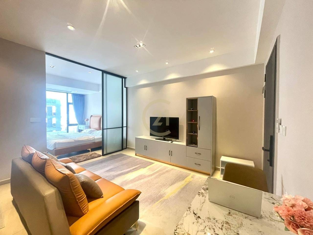 One bedroom for rent with fully furniture