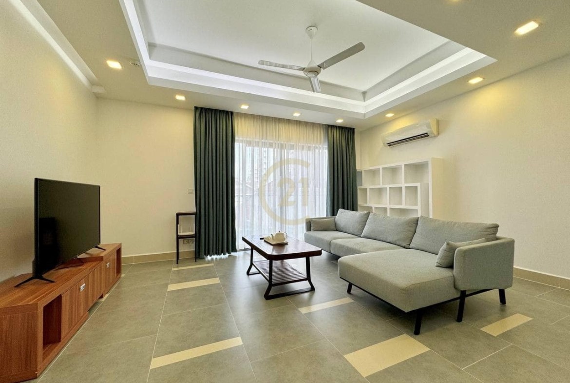 Nice two bedroom for rent with fully furniture