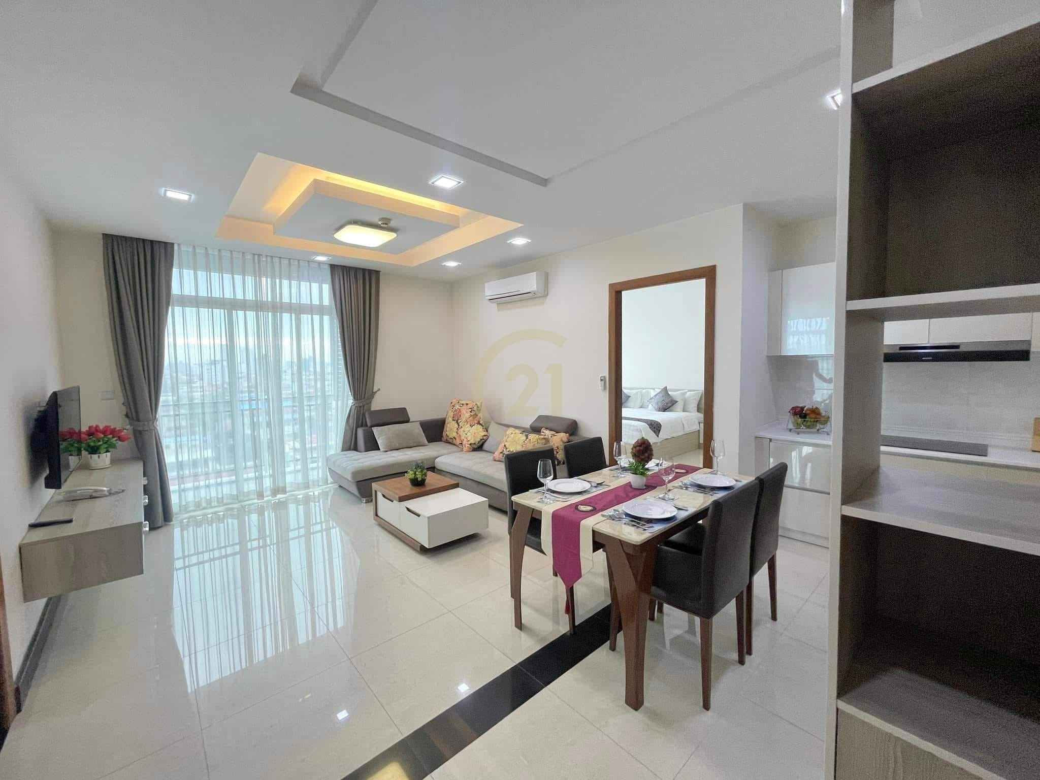 Two bedrooms for rent with fully furniture