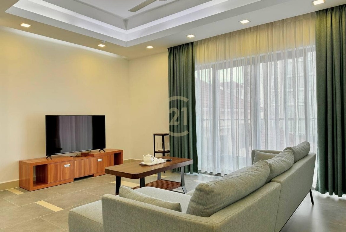 Nice two bedroom for rent with fully furniture