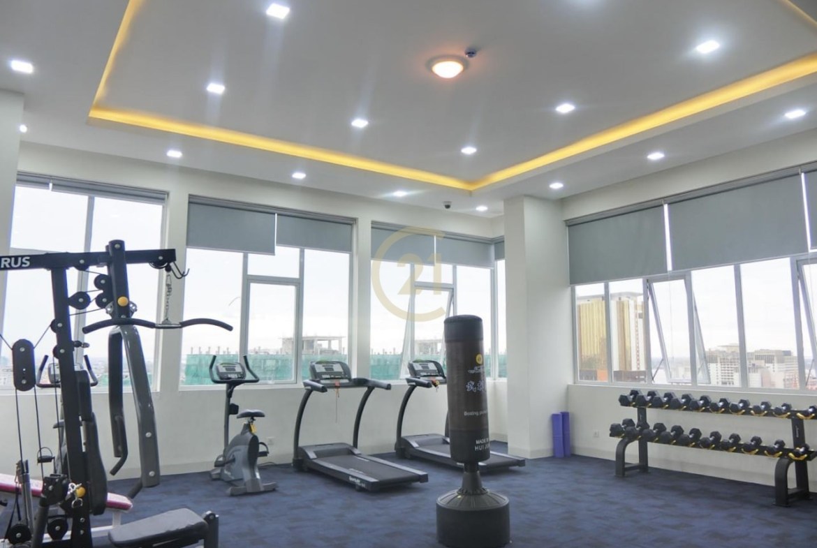 Cozy 1 Bedroom for Rent at Tonle bassac