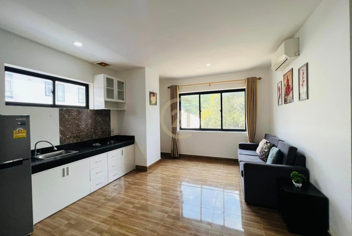 Nice Condo Two Bedroom For Rent At Tonle Bassac