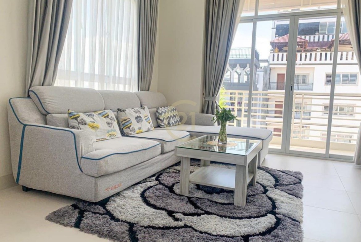 Cozy 1 Bedroom for Rent at Tonle bassac