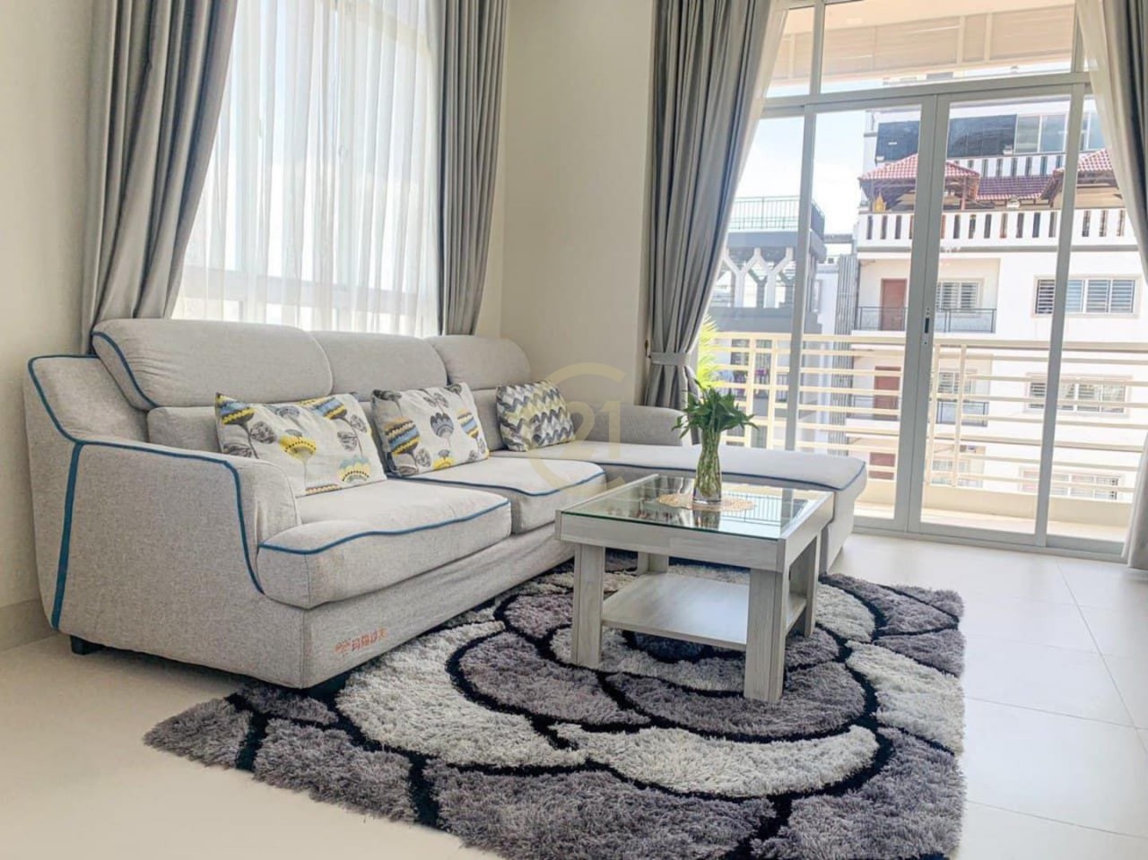 Cozy 1 Bedroom for Rent at Tonle bassac