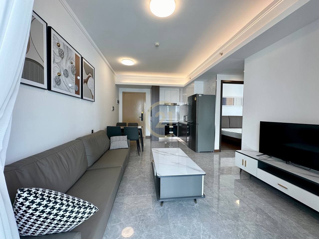 Nice Condo Two bedroom For Rent At BKK2