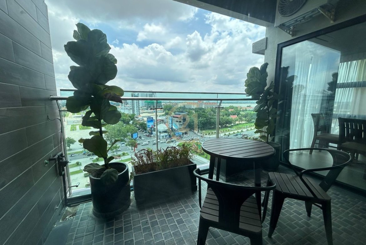 Cozy 1 Bedroom for Rent at Tonle Bassac