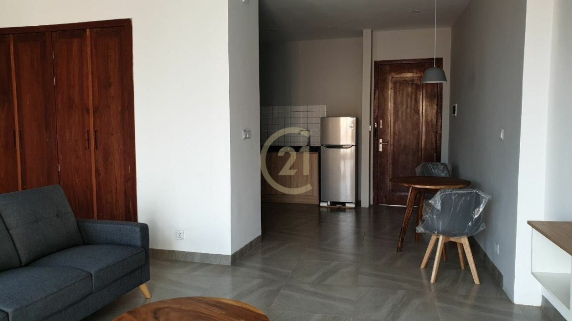 Nice Condo Studio Room For Rent At Tonle Bassac