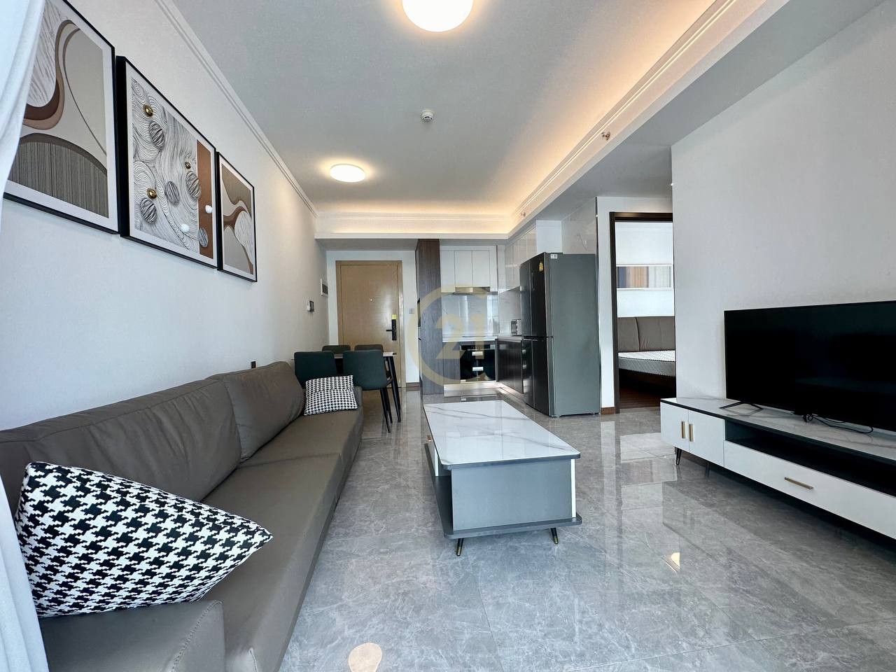 Nice Condo Two bedroom For Rent At BKK2