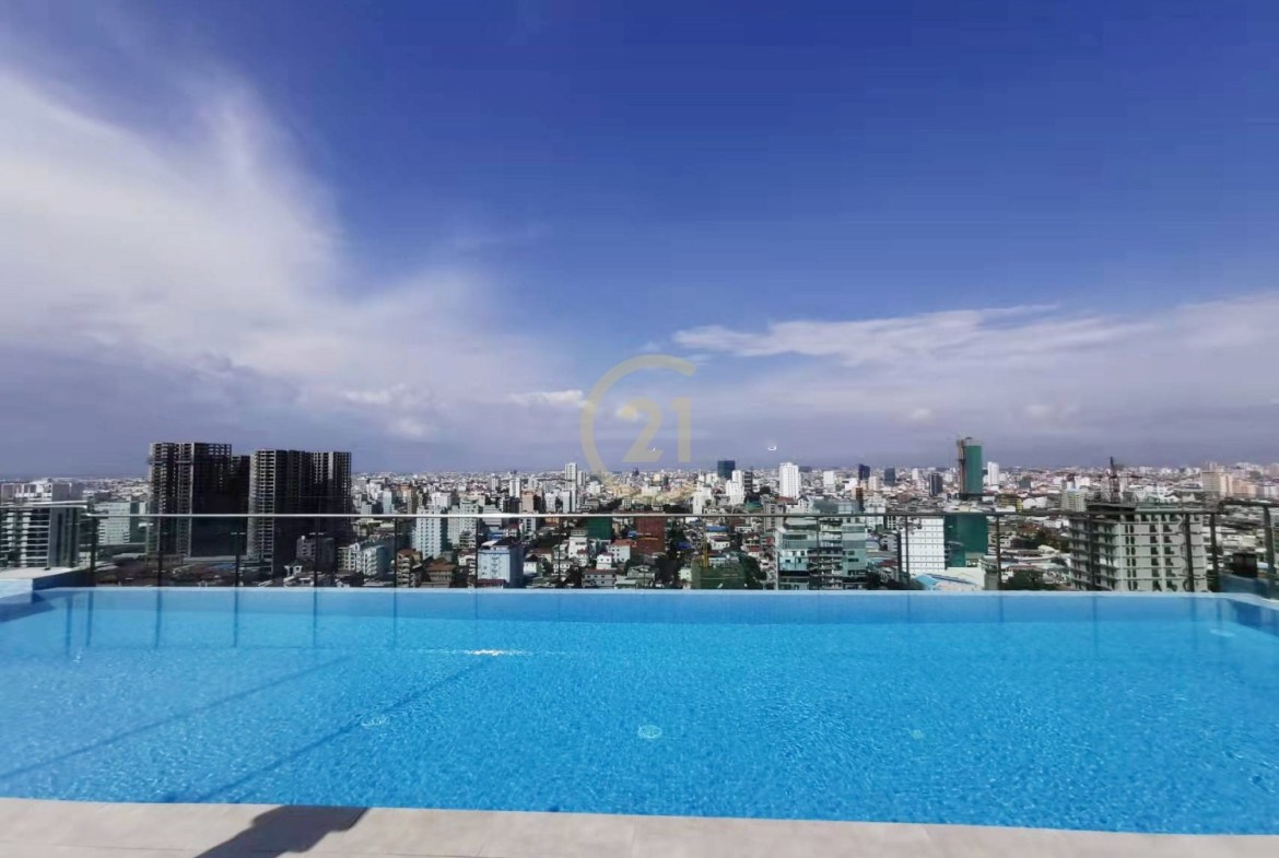 Studio Room Condo for Rent at BKK1