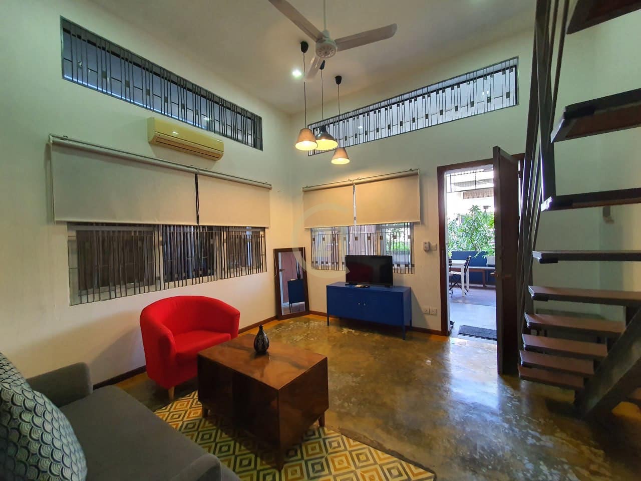 Two bedrooms western style with fully furniture