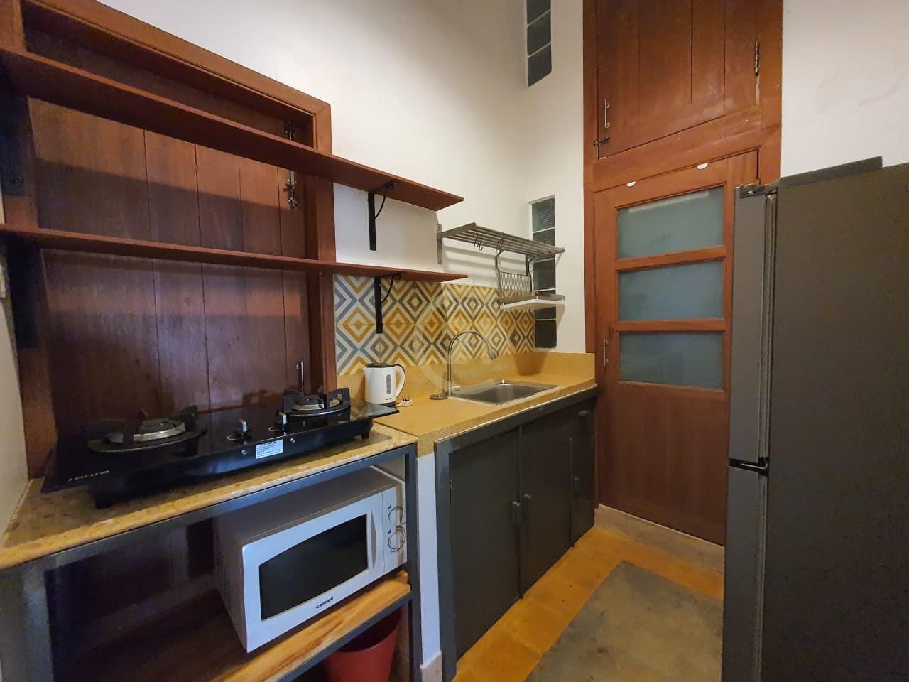 Two bedrooms western style with fully furniture