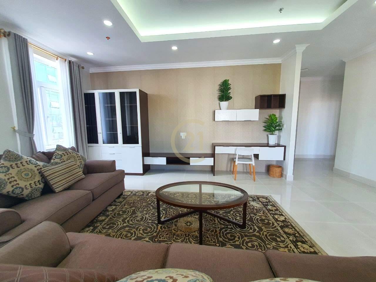 Nice two bedrooms for rent with fully furniture