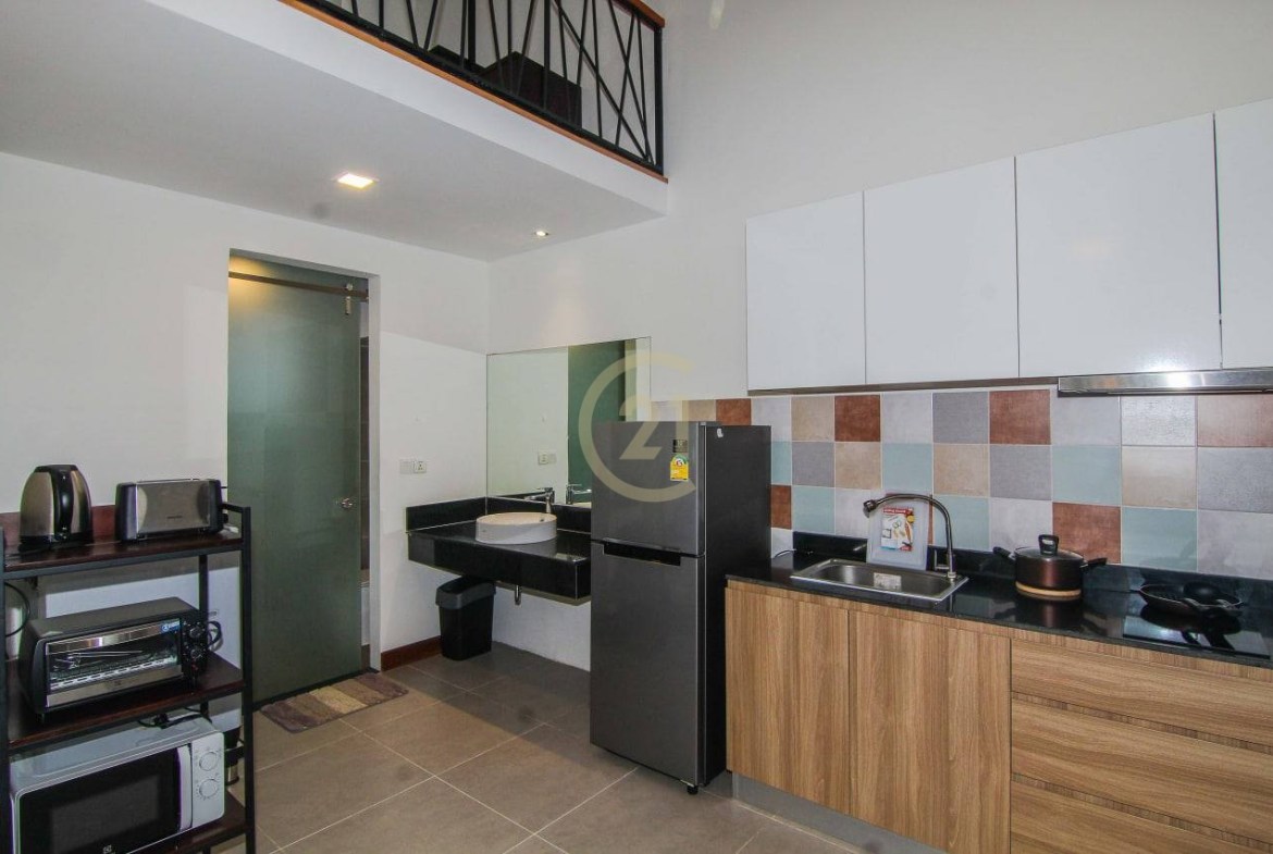 Duplex 2 Bedroom for rent at Toul Tompong
