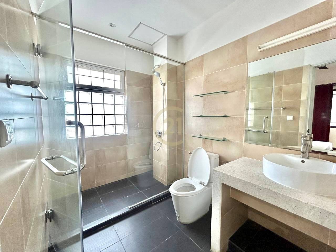 Big Three Bedroom For Rent At Tonle Bassac