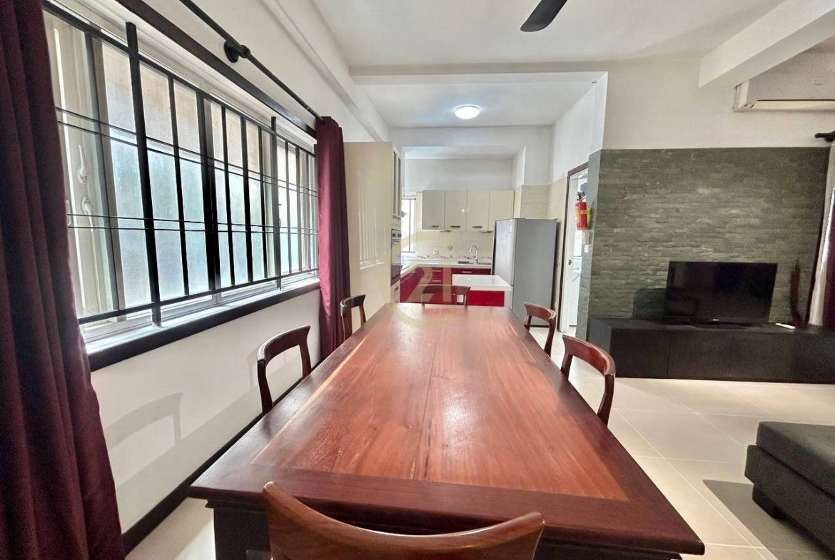 Big Three Bedroom For Rent At Tonle Bassac
